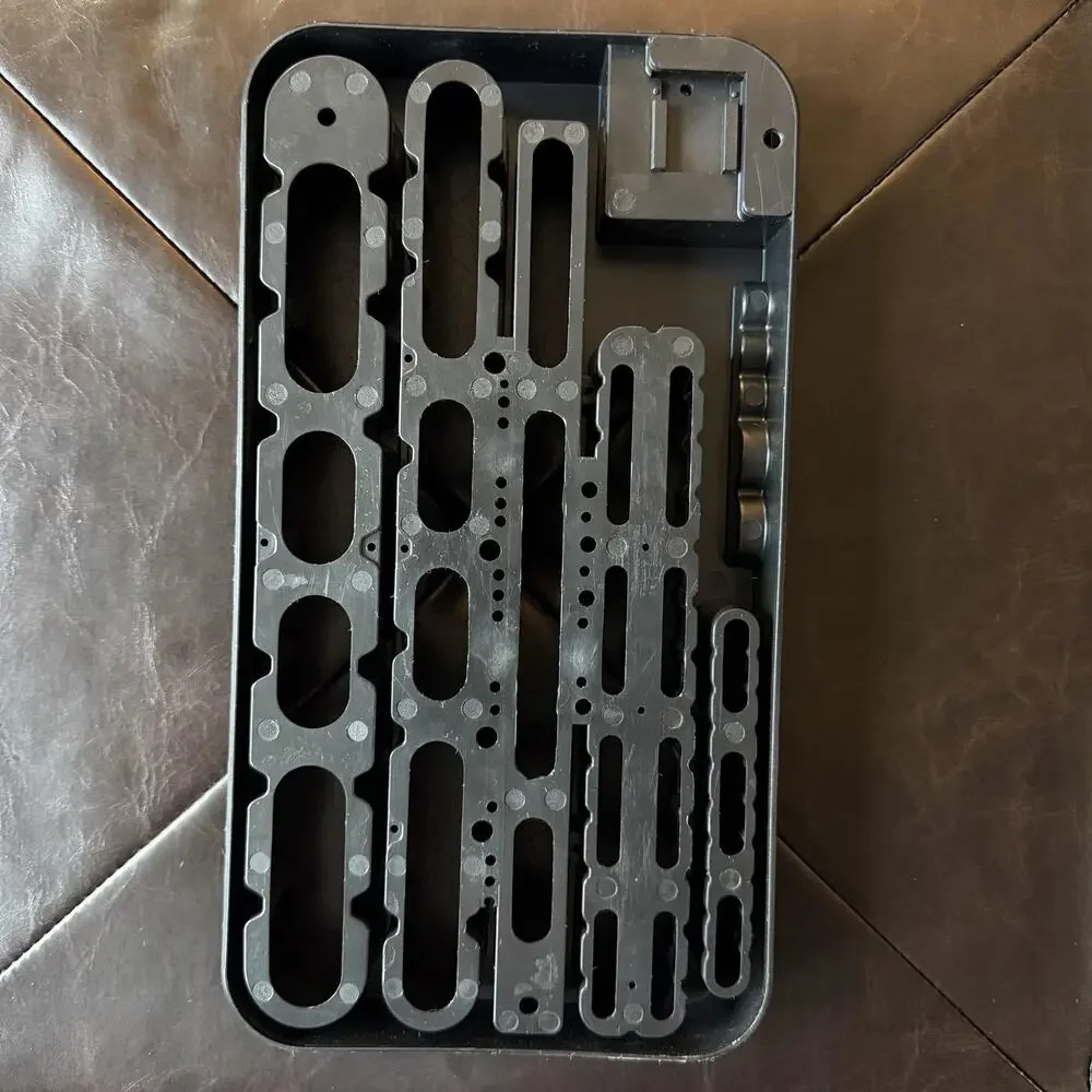 Stalwart Battery Storage Organizer Plastic Rack Black Holder C D AA AAA Tester